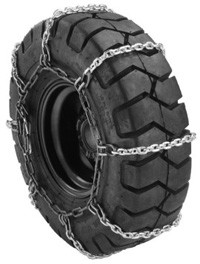 Correntes de pneu quadradas da empilhadeira do estilo da relação com material de aço inoxidável